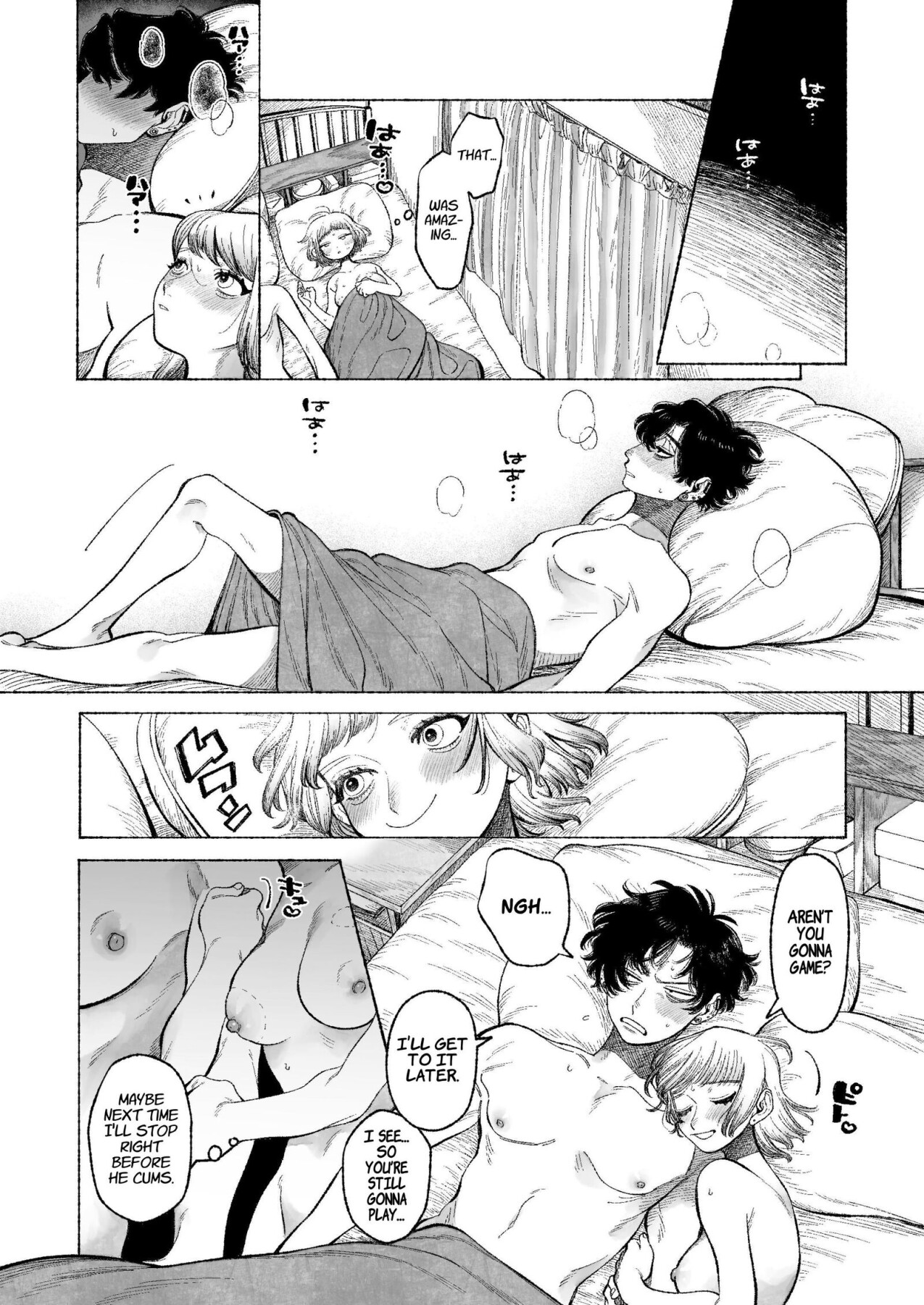 Hentai Manga Comic-My Sadistic Boyfriend Tetsu-kun Wants Me To Tease His Nipples!-Read-39